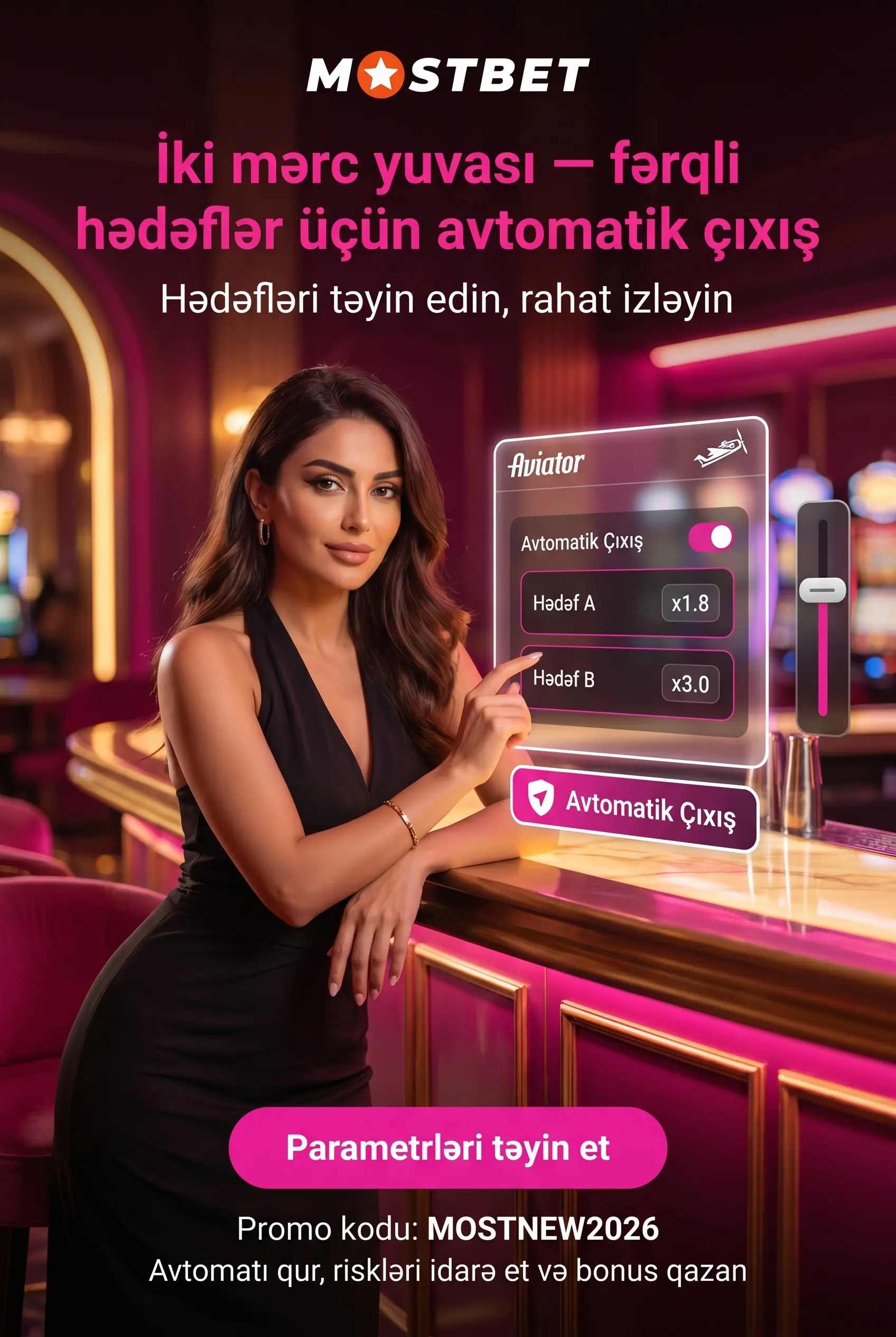 Avtomatik çıxış parametrləri